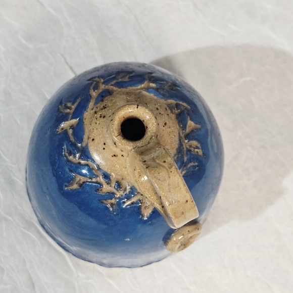 Handcrafted Ceramic in Rich Blue - Picture 2 of 5